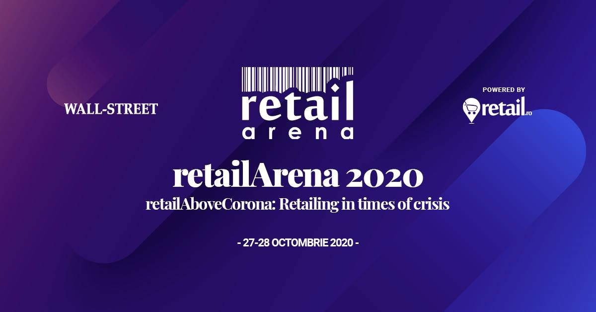 retailArena revine cu cea de-a opta ediție, într-un format hibrid: RetailAboveCorona - Retailing in times of crisis, pe 27 și 28 octombrie