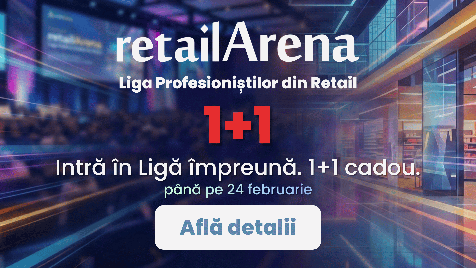 Intră în Ligă împreună. 1+1 cadou.