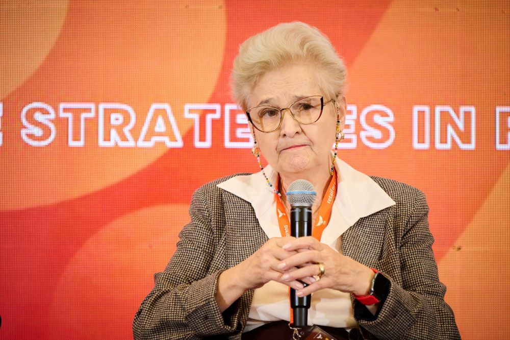 Bibiana Stanciulov, Sonimpex Topoloveni, la retailArena 2023: Ca să ai o afacere cinstită în România trebuie să ai tupeu, să fii oltean și să fii puțin nebun