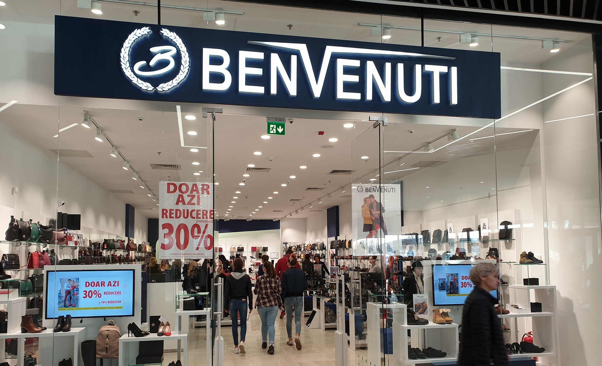 Benvenuti deschide un magazin în Târgu Mureș și redeschide locația din Mega Mall 