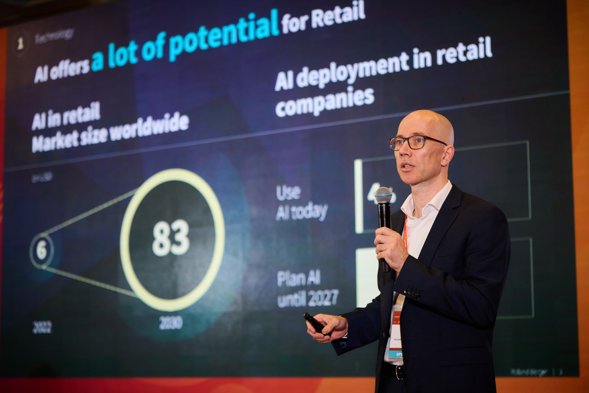 retailArena|Szabolcs Nemes, Roland Berger: Până în 2027, companiile din retail care folosesc AI vor crește de la 4% la 80%