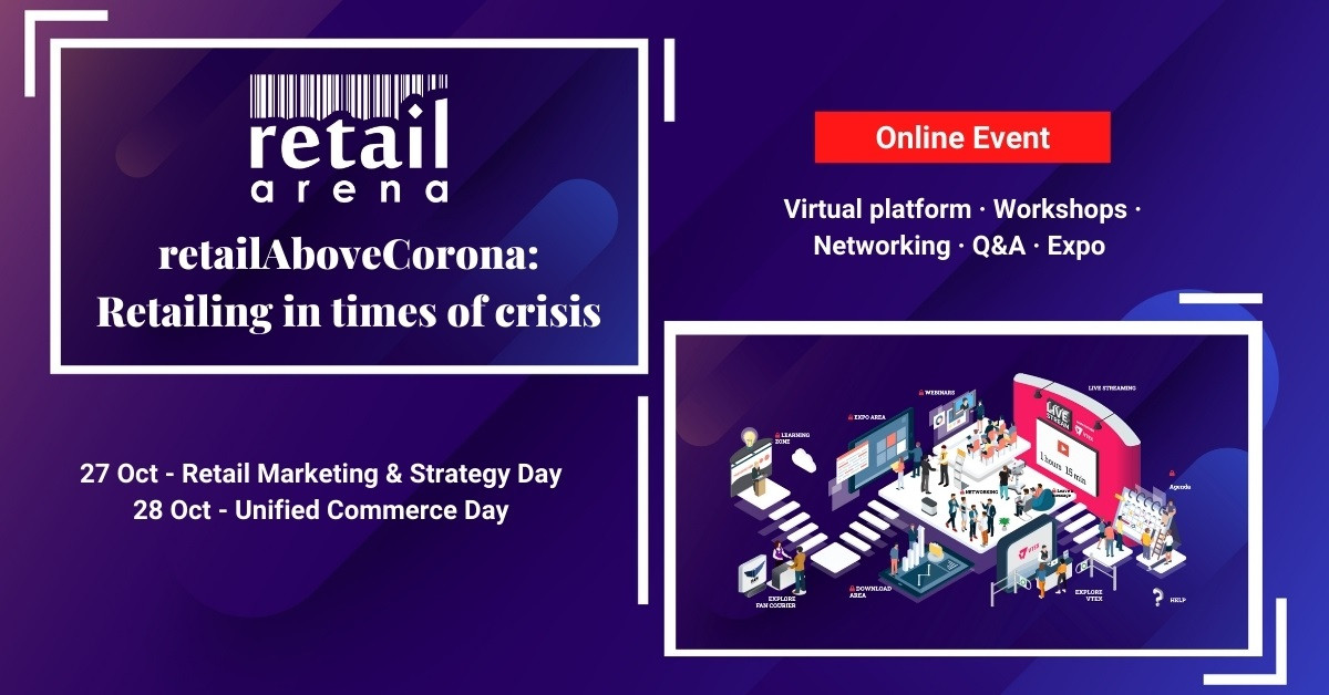 Participă pe 27 și 28 octombrie la retailArena 2020! Programul complet, speakerii și noutățile acestei ediții