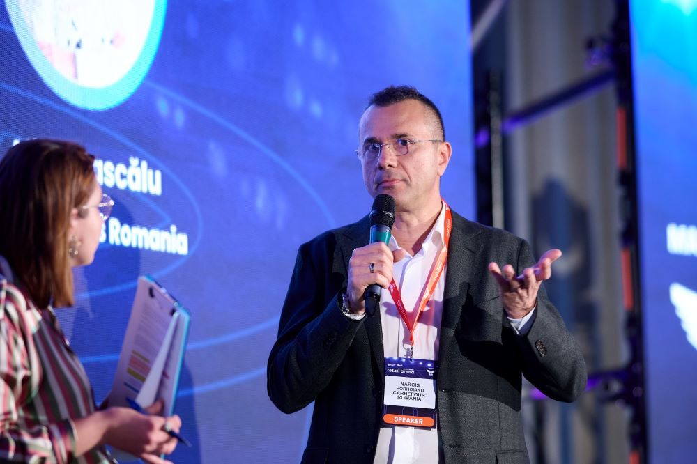 retailArena2025, Liga Profesioniștilor din Retail | Narcis Horhoianu, Carrefour: Orice promoție din magazinele fizice poate fi accesată și în online