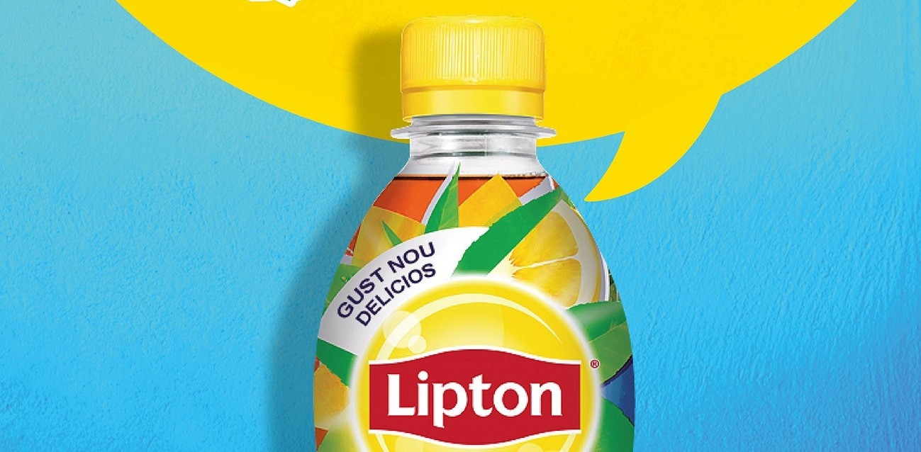 Lipton introduce sticla din plastic 100% reciclat și reciclabil 